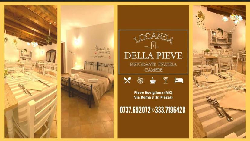 Locanda Della Pieve Pievebovigliana Exterior photo